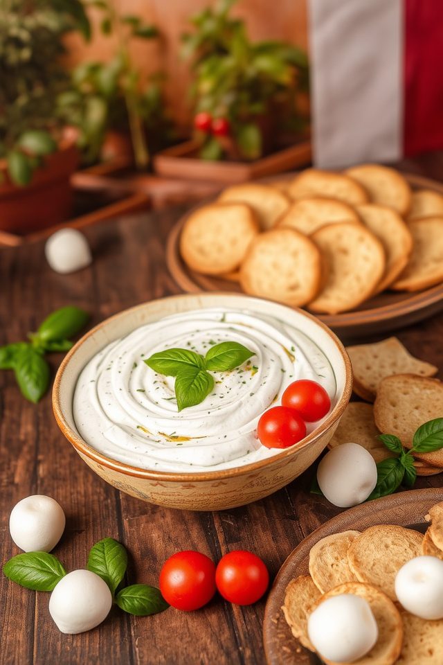 italian inspired fresh appetizer
