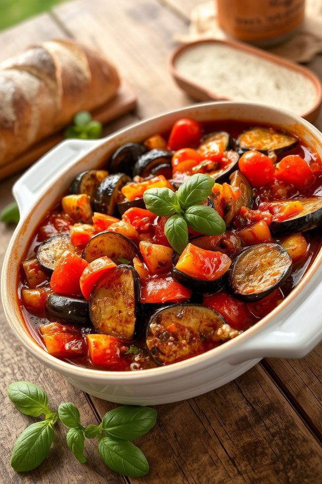 italian inspired summer dish