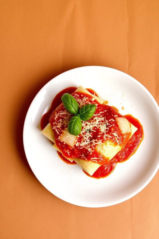 italian vegetarian pasta dish