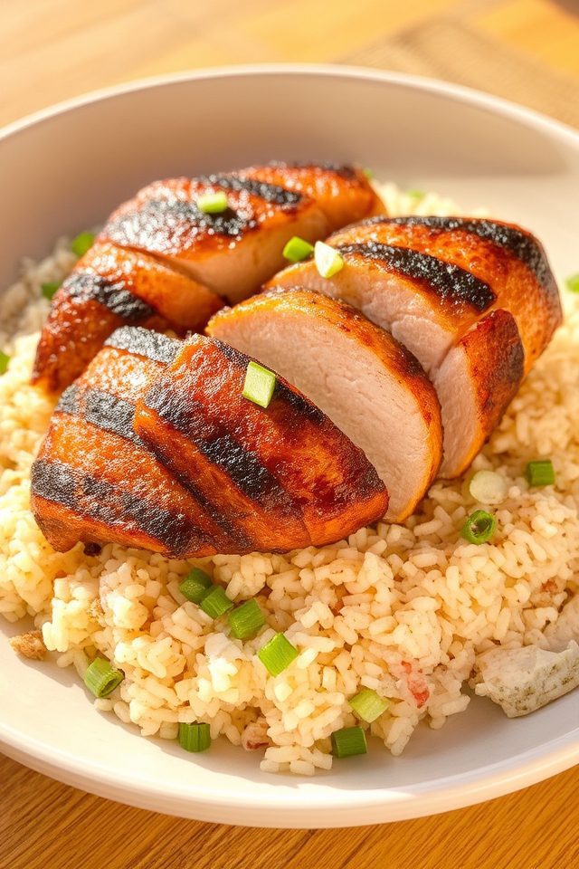 jamaican jerk chicken dish