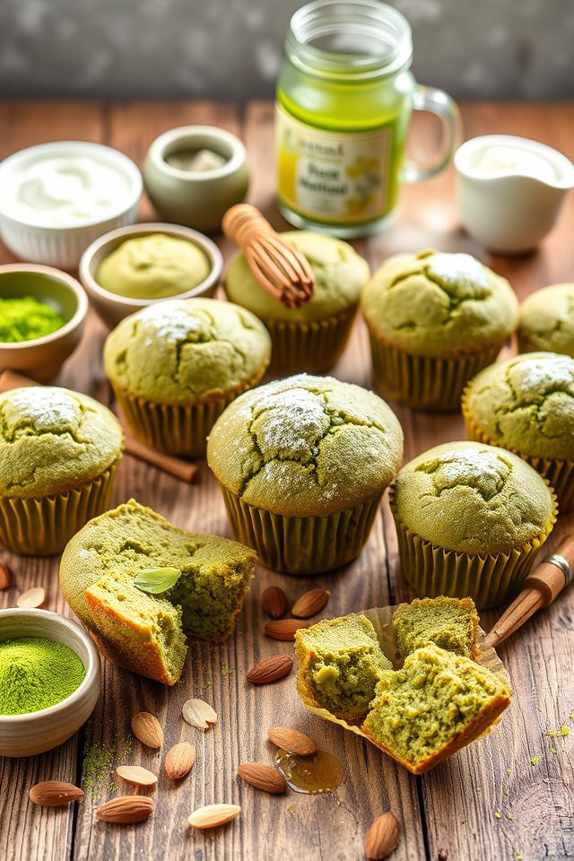 japanese flavored baked dessert