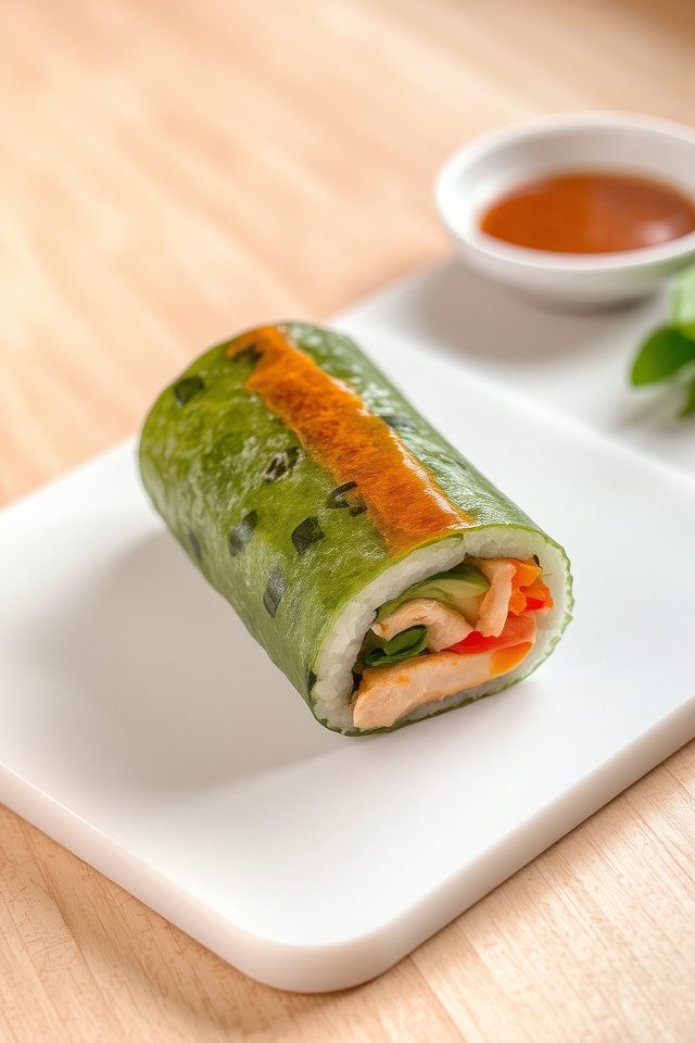 japanese inspired sushi rolls