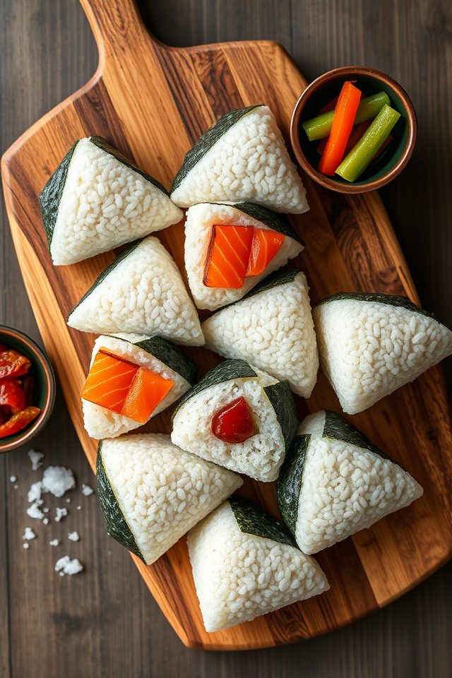 japanese rice ball snack