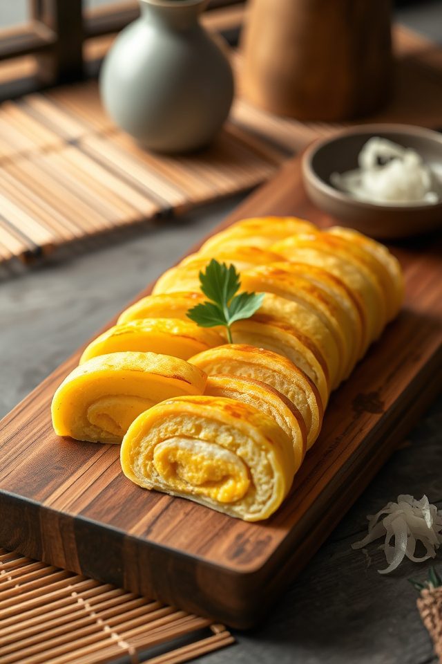 japanese rolled omelette dish