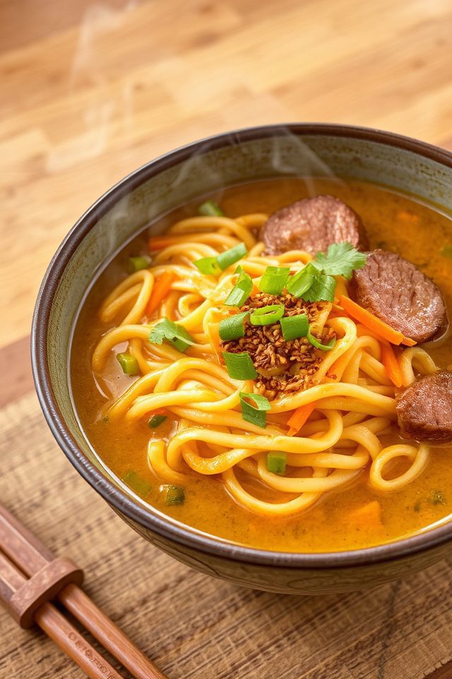 japanese udon noodle curry