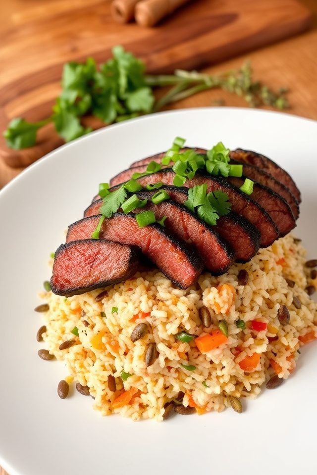 jerk steak caribbean flavor