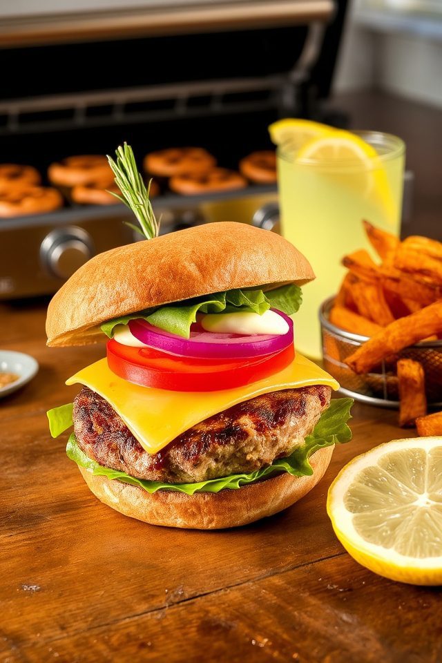 juicy healthy turkey burgers