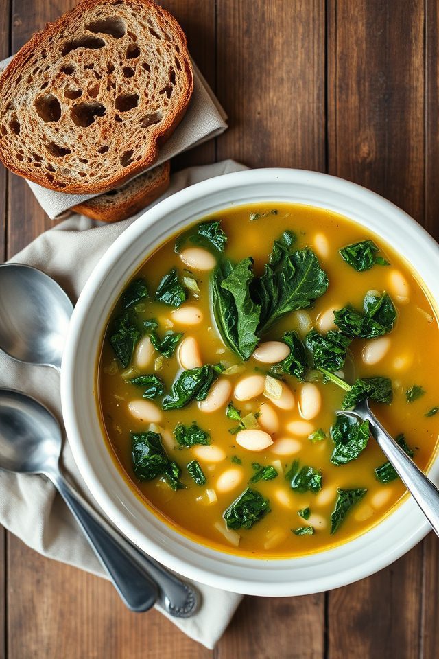 kale white bean soup