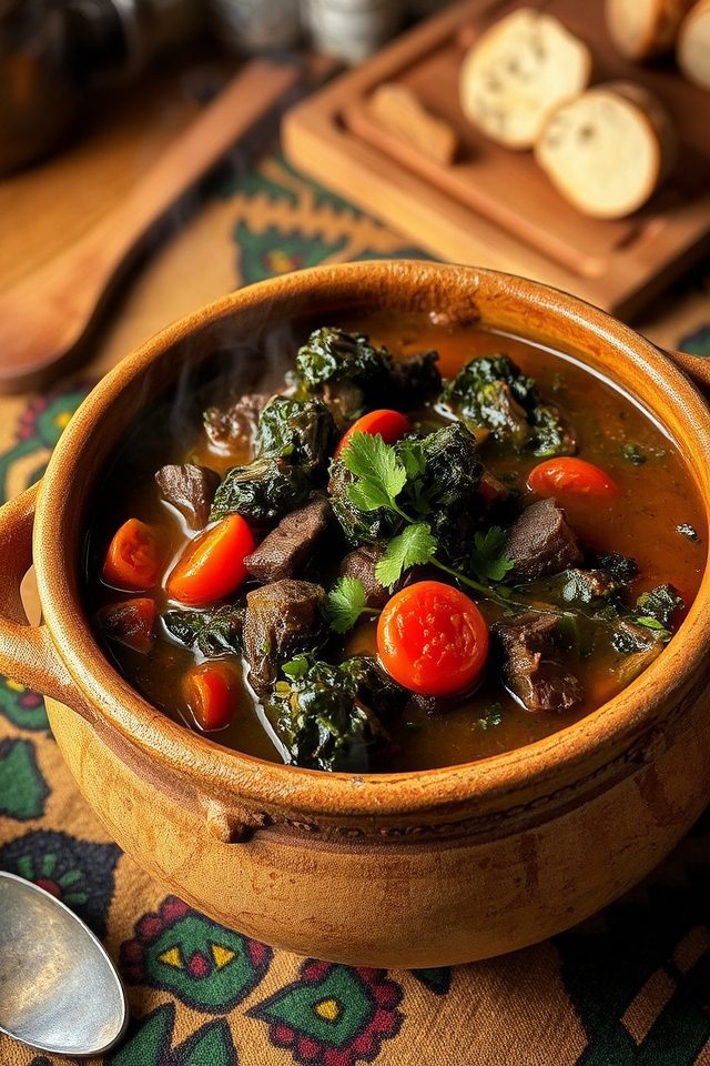 kenyan kale stew dish