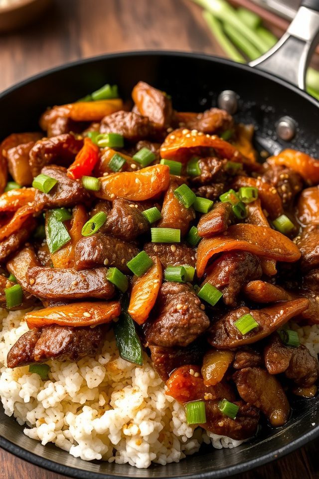 keto beef stir fry