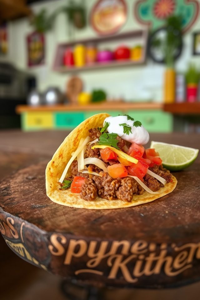 keto ground beef tacos