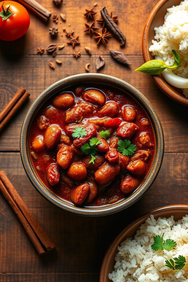 kidney bean curry recipe