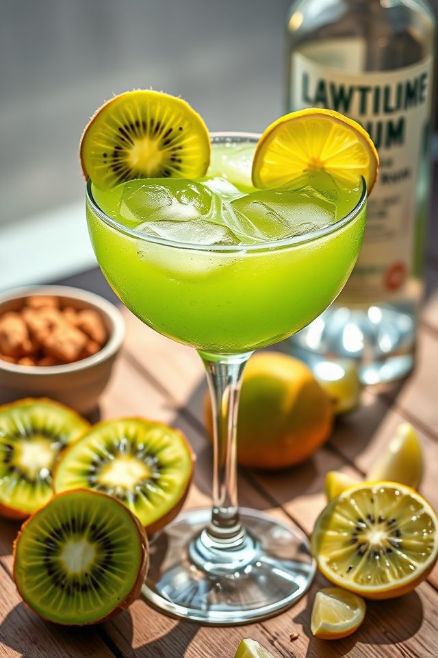 kiwi lime cocktail recipe