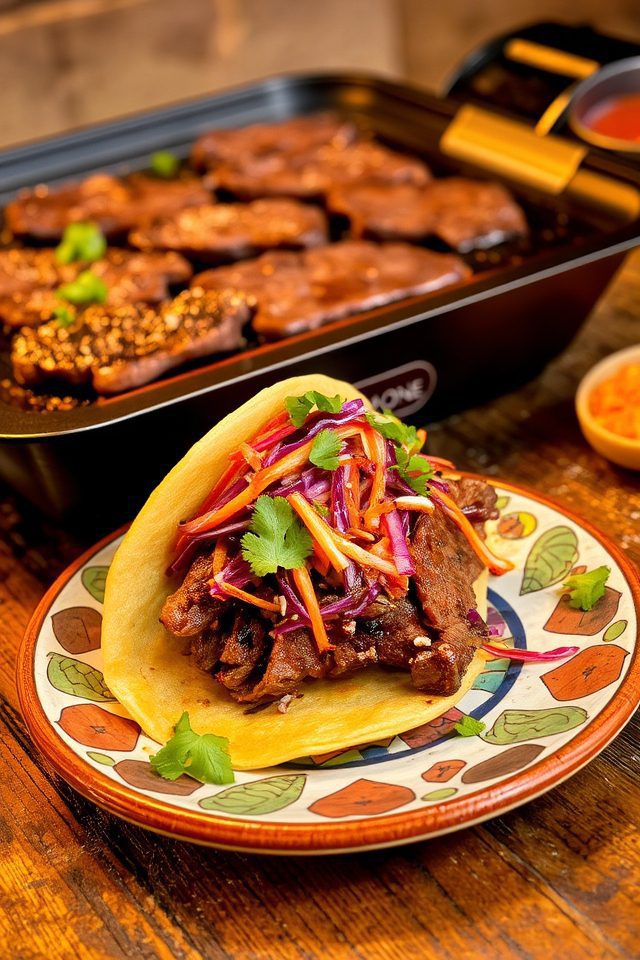korean bbq beef fusion