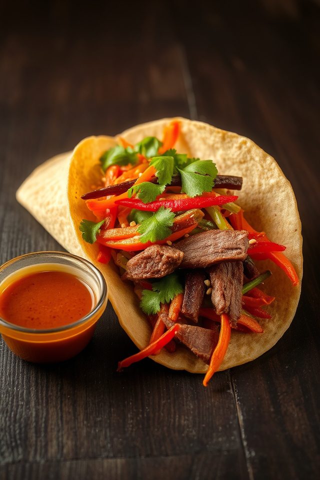 korean mexican food fusion