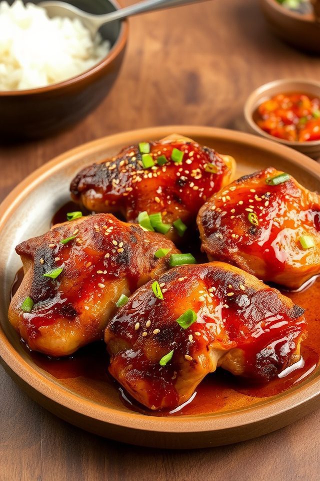 korean style bbq chicken