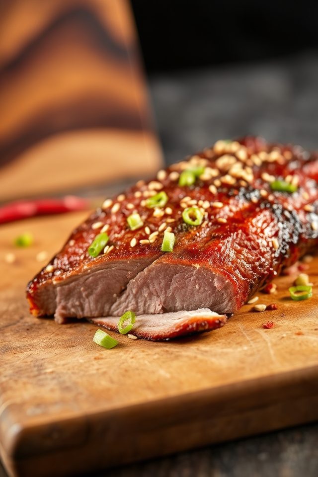 korean style smoked brisket