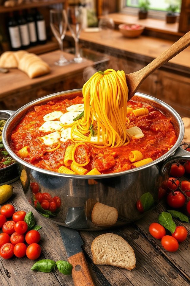 large group pasta solution