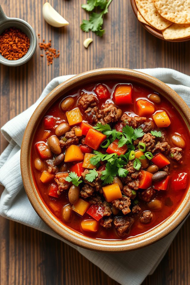 lean beef veggie chili