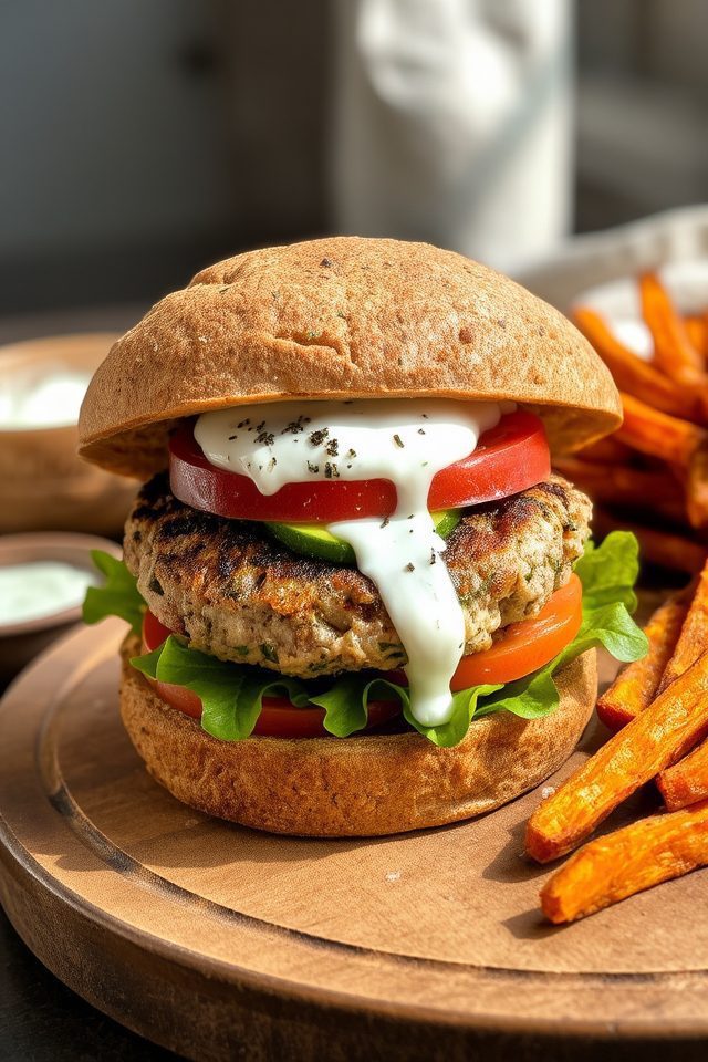 lean juicy turkey burgers