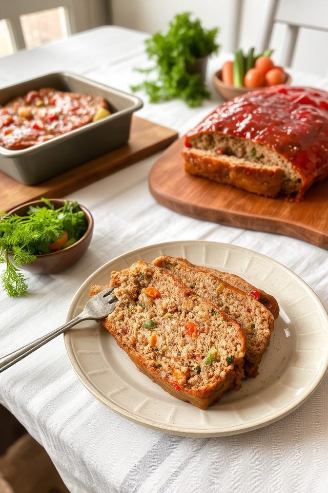 lean turkey vegetable meatloaf