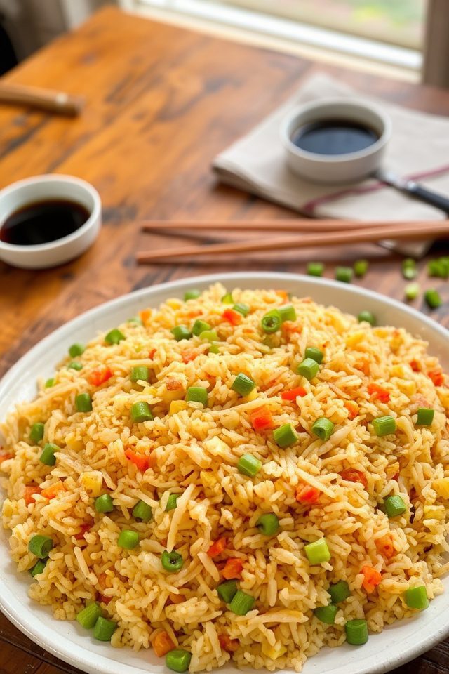 leftover rice becomes meal