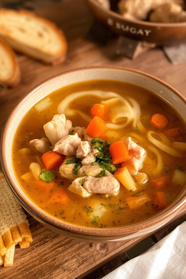 leftover turkey noodle soup
