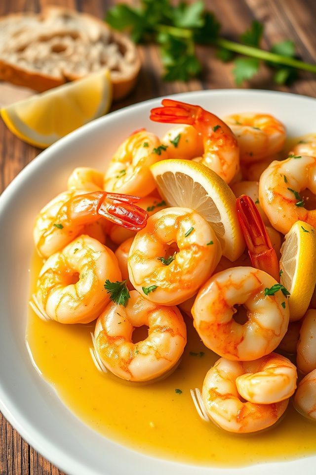 lemon butter shrimp recipe