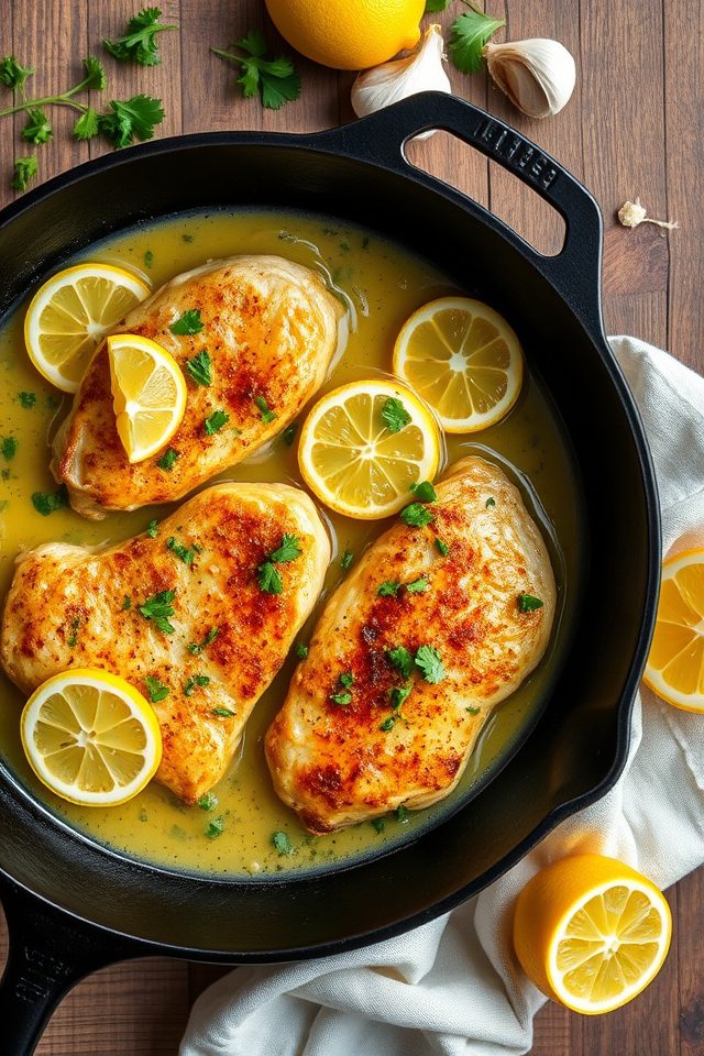 lemon garlic chicken recipe