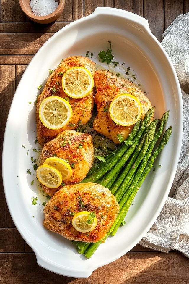 lemon garlic herbed chicken