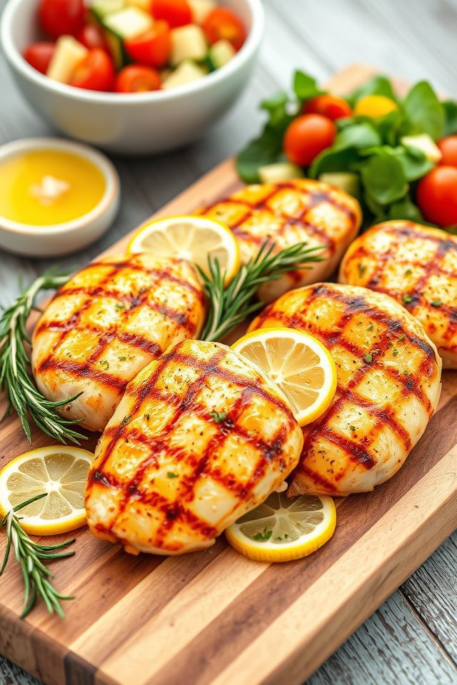 lemon herb grilled chicken