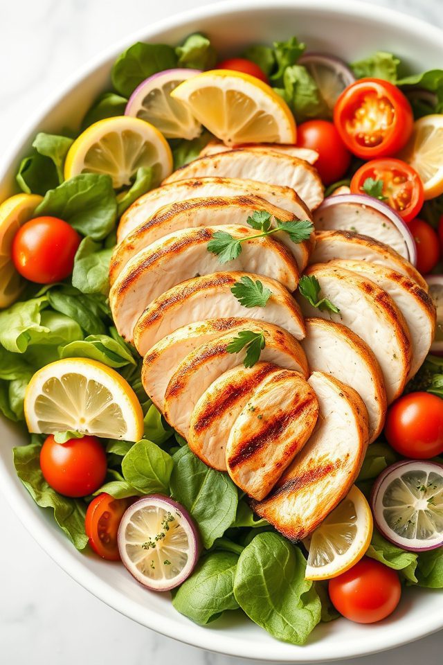 lemon herb grilled chicken