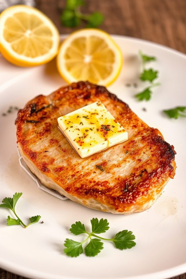 lemon herb pork chops