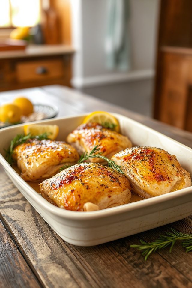 lemon herb roasted chicken