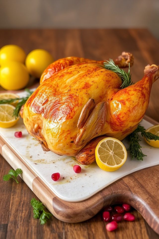 lemon herb roasted chicken