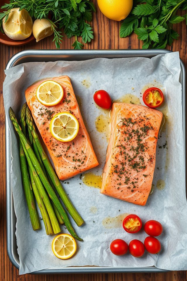 lemon herb salmon recipe