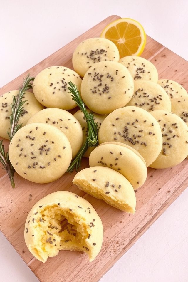 lemon poppyseed spring treats