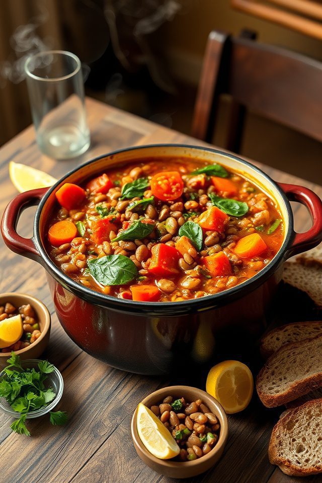 lentil vegetable stew recipe