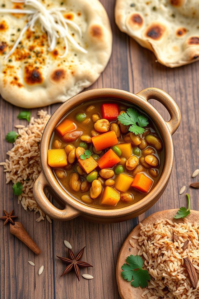 lentils cooked with vegetables