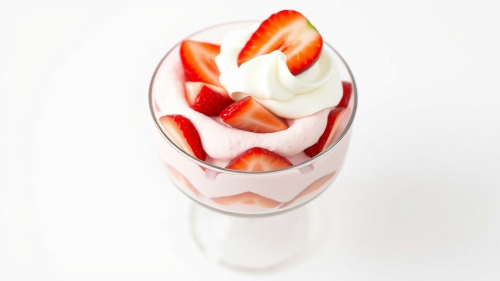 light and airy dessert