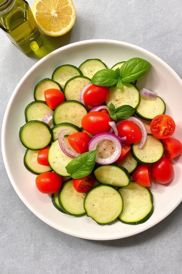 light summer vegetable salad