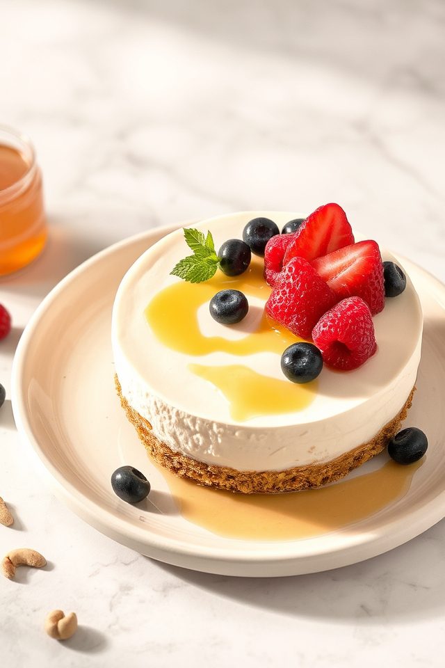 lighter yogurt based desserts