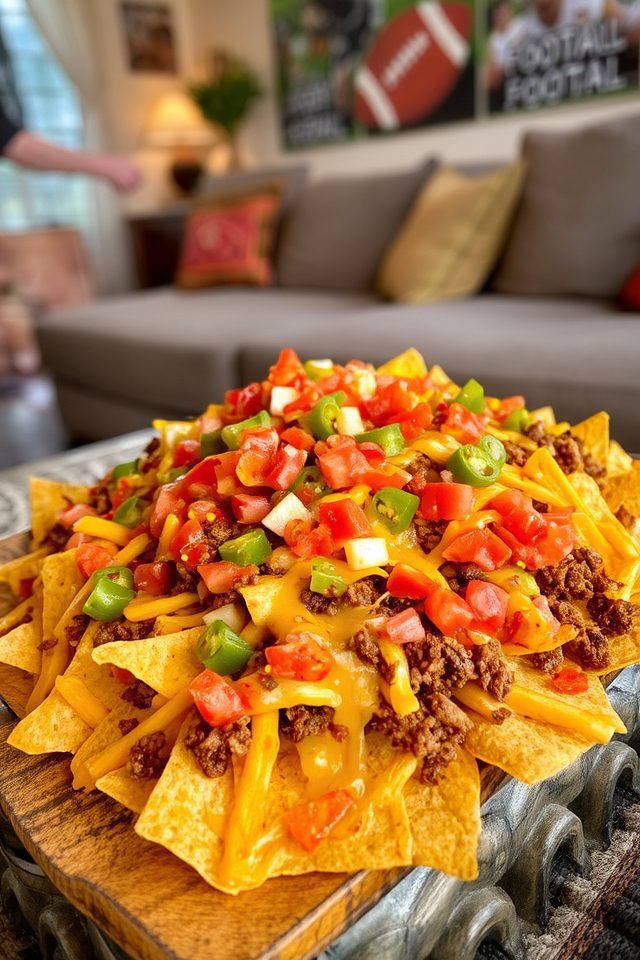 loaded nachos for parties