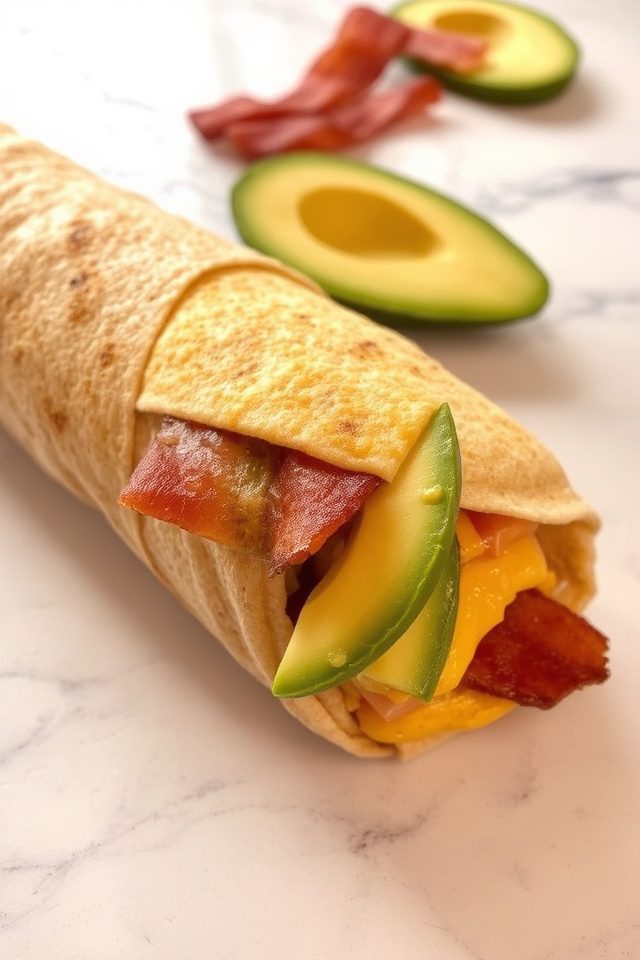 low carb breakfast roll