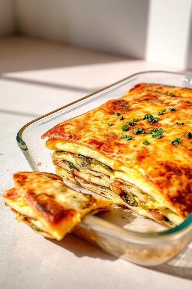 low carb breakfast strata