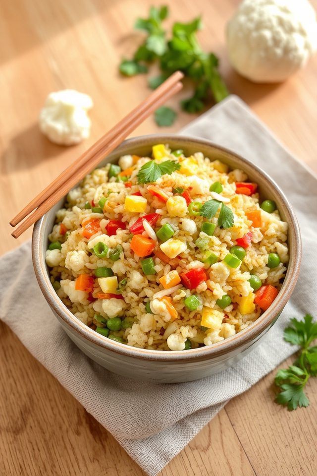 low carb cauliflower rice