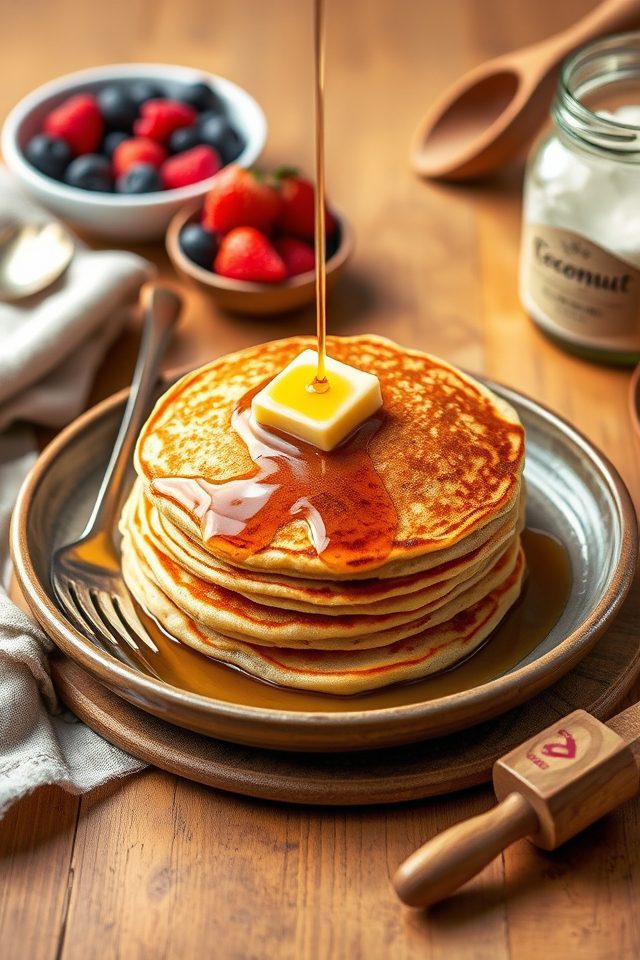 low carb coconut pancakes