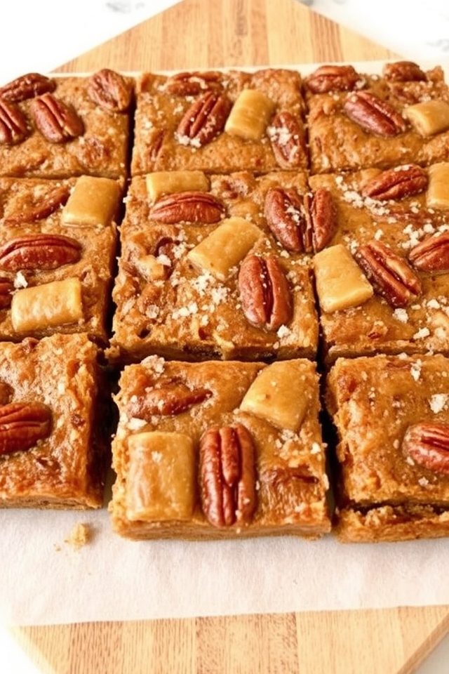 low carb pecan bars