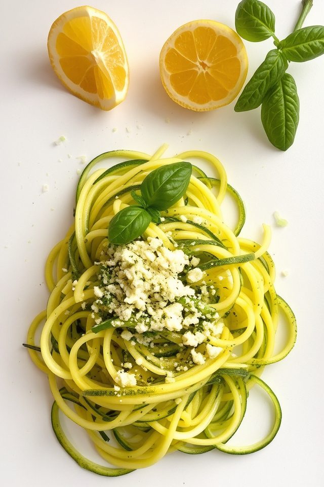 low carb zoodle alternative