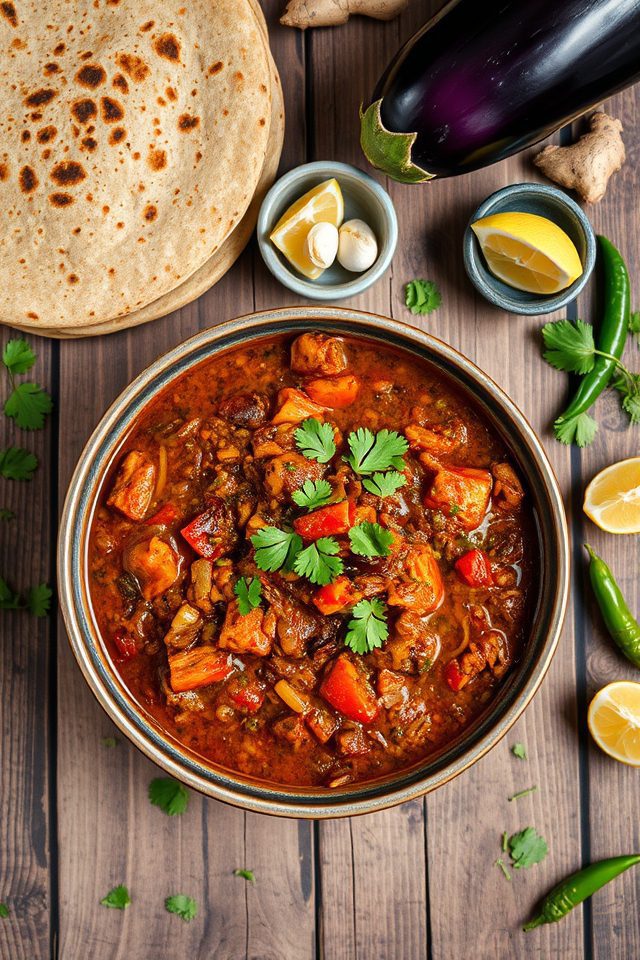 low oil baingan bharta